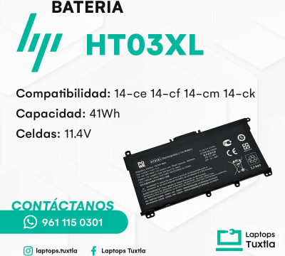Batería Hp HT03XL